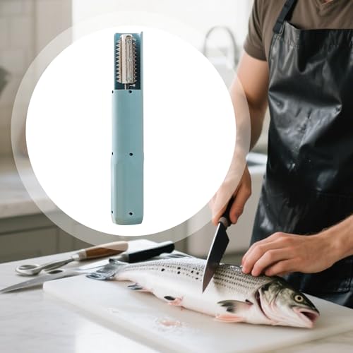 Dissolvant d'écailles de poisson rechargeable USB pour les restaurants et maison - 4