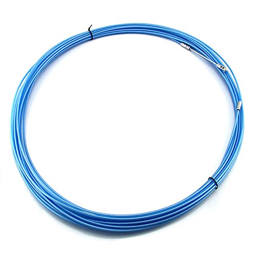 SLMAT Professionelle Kabelziehvorrichtung, 5mm Fischband Band Einfädler Puller, Duct Cable Push Threading Tool Für Kommunikation Kabel Wand Boden Kanal,50M Cover