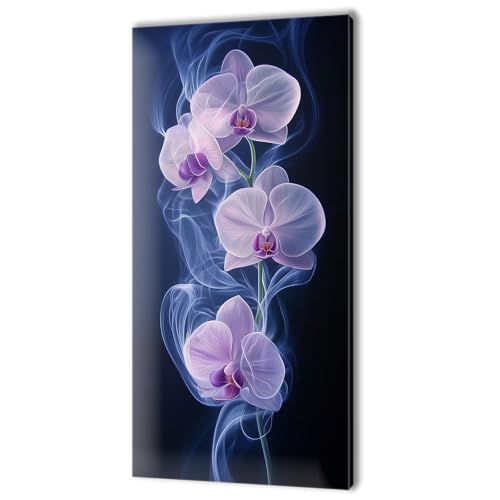 ペイントバイナンバー 紫 花 大人用 初心者向け DIY 油絵の芸術工芸品 大人向け 数字塗り絵 しわ防止キャンバス Acrylic Paint Set 数字油絵 大きい ?意ウォールアート 家の装飾 手工???画 クリスマスプレゼント 90x180cm