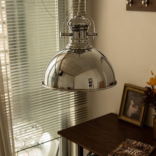 Plafonnier E27 YangRy en fer forgé : lustre chic style industriel