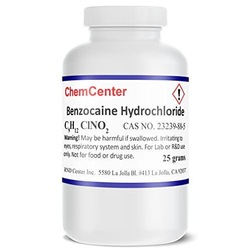 Benzocaine Hydrochloride , 99% min., 25 grams