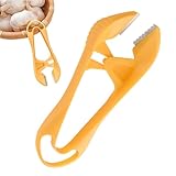Knoblauchschäler -Clips, Knoblauchschäler,Edelstahlwerkzeug Gemüseschale Zange | Knoblauchschale Pinzetten Tongs Küchengeräte, um Ihre Hände vom Geruch zu vermeiden
