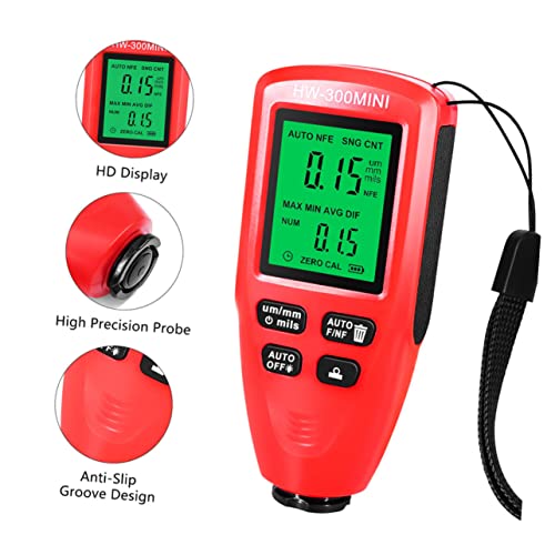 Calibrador Digital de Espesor para Pintura Automotriz miniatura 3
