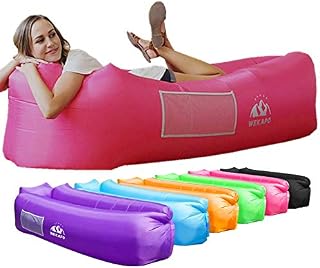 Wekapo Inflatable Lounger Air Sofa Hammock-Portable,Water Proof& Anti-Air Leaking Design-Ideal Couch for Backyard