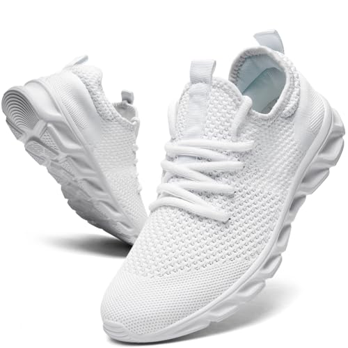Image of Men's Running Shoes Slip On Walking Comfortable Tennis Breathable Non Slip Athletic Gym Workout Cross Training Fashion Sneakers