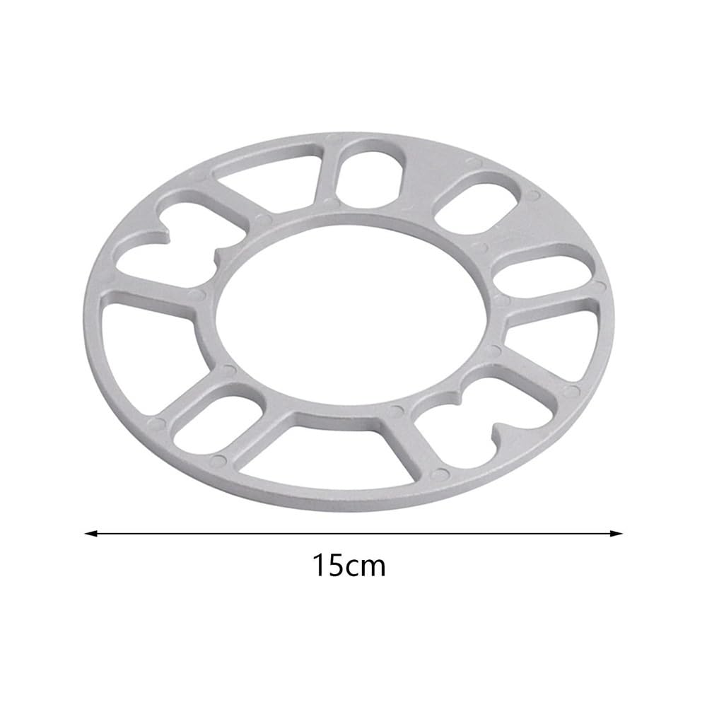 Entretoise Hubcentrique Entretoises De Roue Universelles En Aluminium, Pièces Plaque D'adaptation Centrées Sur Le Moyeu Pour Jantes Voiture, Diverses Options D'épaisseur