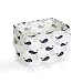 CALISTOUS 1PC Stationery Handicraft Storage Basket Linen Desk Storage Box Whale