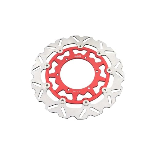 YZ250X �p YZ250FX�p 1998-2021 320 �~�����[�g�� 270 �~�����[�g���t���[�e�B���O�t�����g�u���[�L�f�B�X�N���[�^�[ WR�p YZ�p 125 250 250F�p 426F�p 450F�p(320mm Disk Red)