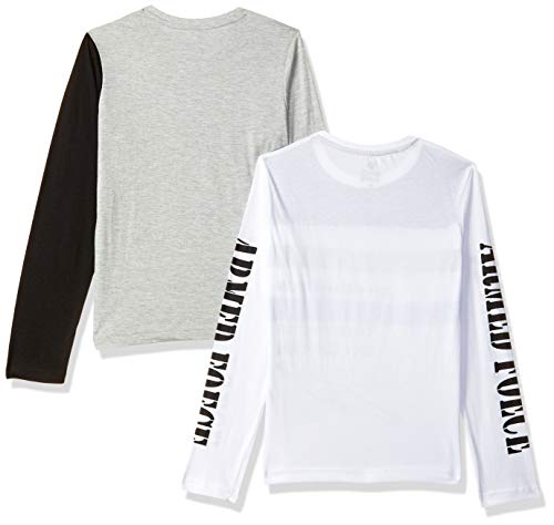 Image of Cloth Theory Boy's Regular Fit Long Sleeve T-Shirt (Pack of 2)