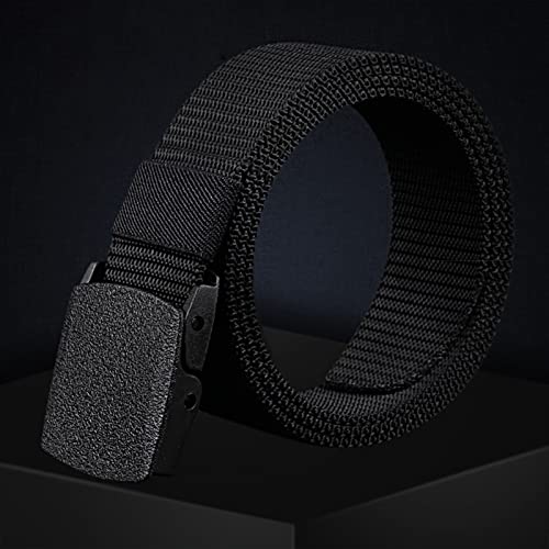Daily Belts for Men with Exquisite Plastic Buckle - Adjustable Buckle Men Nylon Belt,Work Belt, Military Belt3