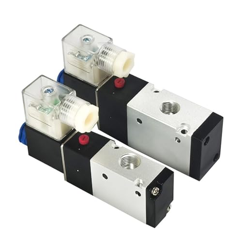 Válvula solenoide de control neumático 3V310-10-NO de 2 posiciones y AC220V 4