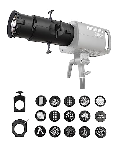 Image of amaran Spotlight SE by Aputure Lighting Modifier for amaran 150c amaran 300c (Spotlight SE (19 Lens Kit))