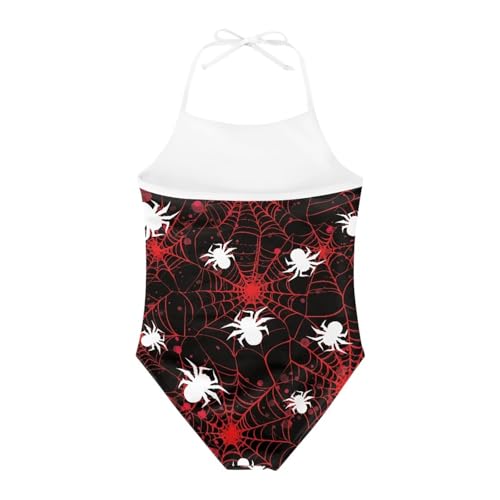 Halloween One-Piece Swimsuit Beach Swimwear Bathing Suit for 3-8 Years Girls2