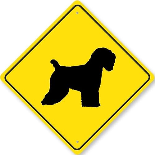 Soft Coated Wheaten Terrier Dog Diamond Sign