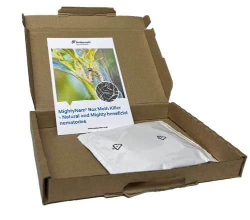 MightyNem® Box Moth Killer | Nematodes - Treats 20 Plants | Andermatt Home and Garden