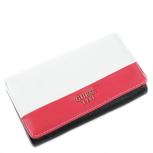 Preisvergleich Produktbild Guess Portemonnaie - Cate - Flap Organizer - Black Multi