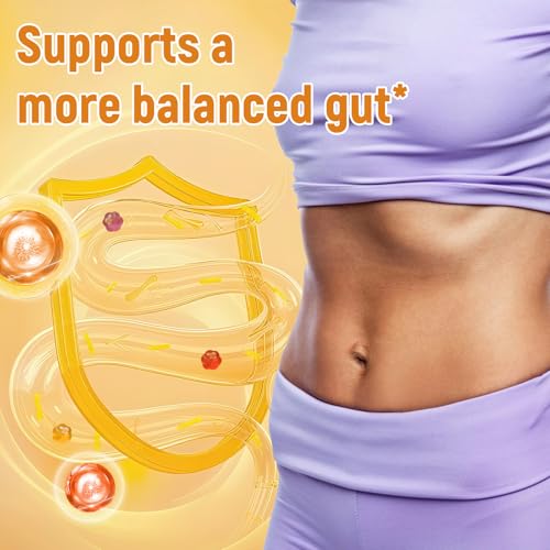 Migcopat 10G Fiber Gummies with Probiotics, Fiber Supplement with 30 Billion CFU Probiotics Blend, ACV, Vitamin C, Inulin - Support Digestive Health - No Sugar Added - Fruit Flavored - 90 Count - Image 6