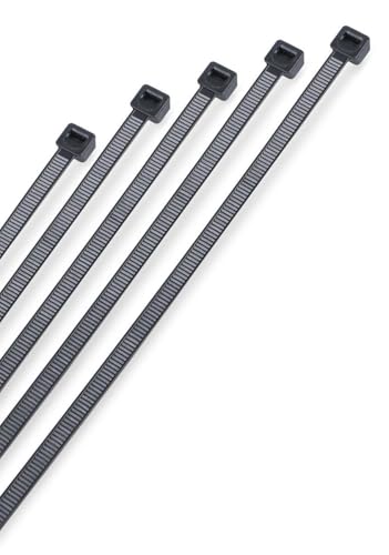 Siyah Kablo Bağı, 4.8x450 mm, 100 Adet, Cırt Kelepçe