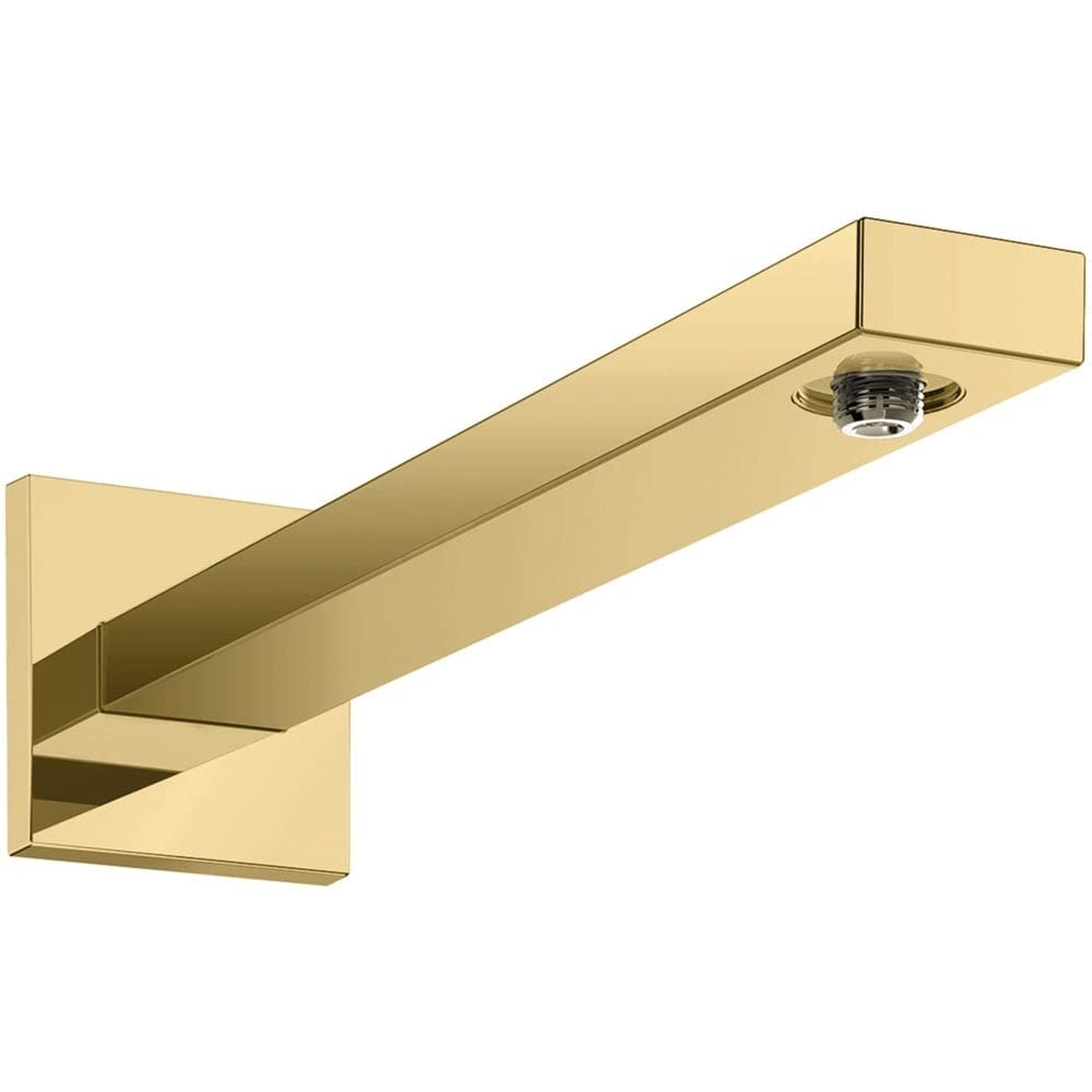 Gold Stainless Steel Shower Arm - 21 Inch -1