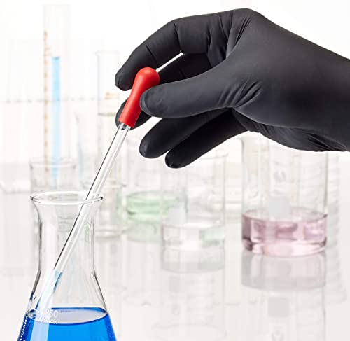 TouchGuard, Guanti monouso in nitrile, neri, senza...