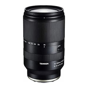 Tamron 18-300mm F/3.5-6.3 Di III-A VC VXD Lens for Sony E APS-C Mirrorless Cameras (Black)