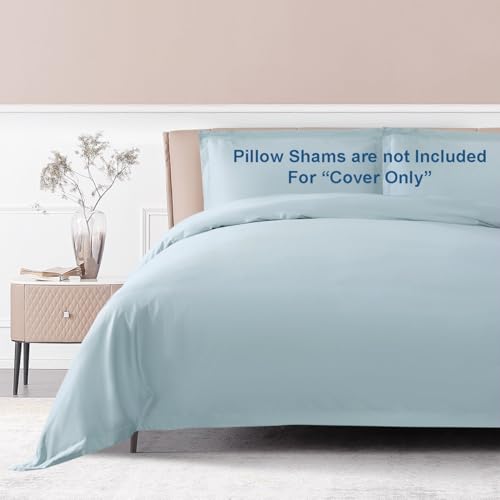 Image of 100% Long-Staple Cotton Duvet Cover - Twin Size