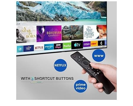 Image of Remote Control Compatible for Samsung Smart 4K Tv Remote Original Led UHD QLED Television and Monitor Suitable for Frame Ultra 6 7 8 Series with Hot Keys BN59 Model Without Voice Command