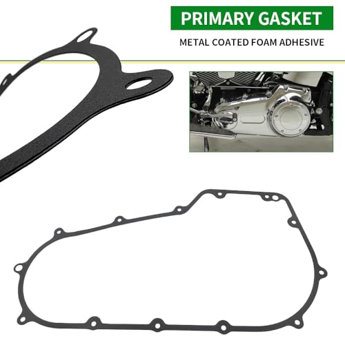 Image of Complete Primary Gasket Kit for Softail & Dyna (07-16) Premium Foamet Material, OEM#34934-06 12052A 12066 17369-06 60547-06FM Includes Inner Primary, Oil Seals, Derby Cover, Primary Gasket