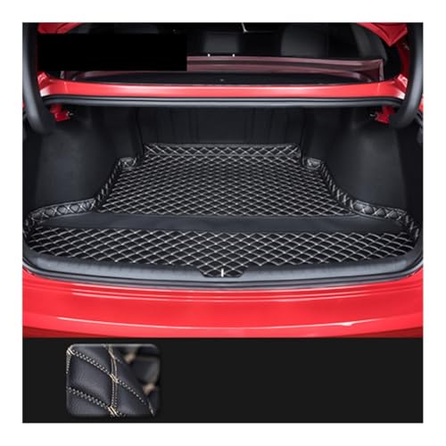 Tapis de coffre voiture imperméable en cuir anti-rayure pour Sonata 2020 2021