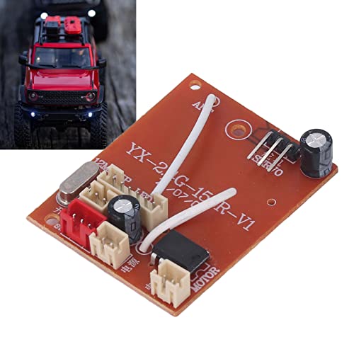 Placa de circuito de receptor de modelo de escala completa, peso leve Soldagem cuidadosa completa Al