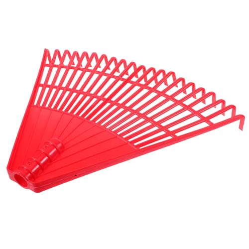 VALICLUD Rastrello per Foglie da Giardino Leggero 21 Denti Attrezzo Manuale per Prato e Diserbo per Pulizia Foglie Aghi di Pino e Erba Tagliata Uso Esterno e Giardinaggio