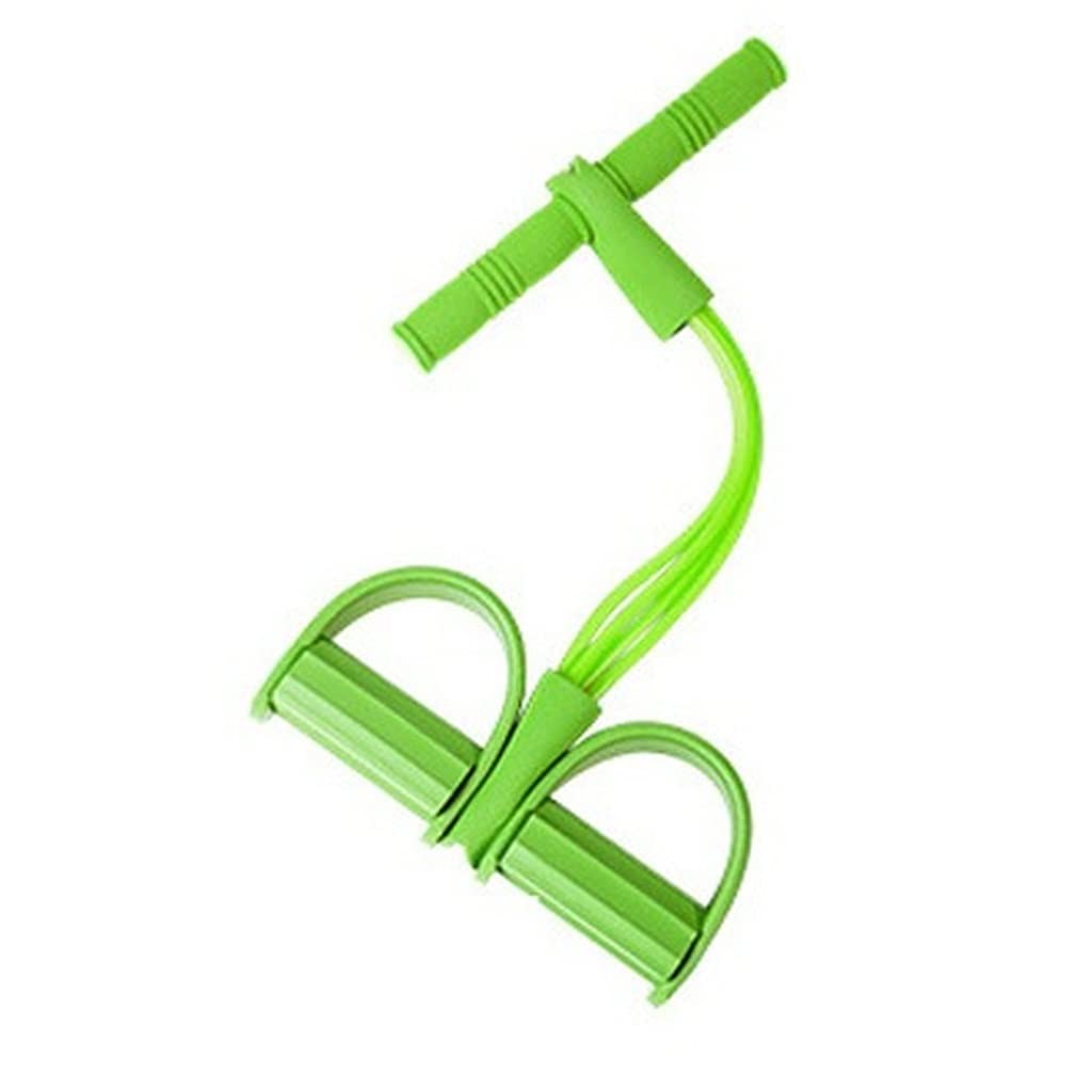 Bands for Fitness Exercises Elastics Tape Home Resistance Bands 4 Tube Elastic Pedal Ankle Puller