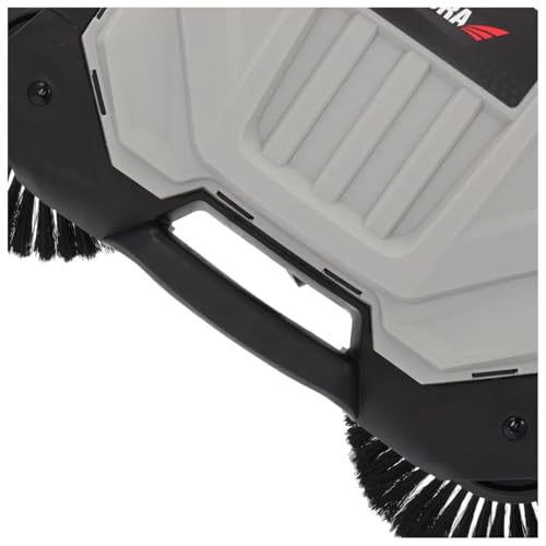 Dedra DED8802 – zamiatarka ręczna 650 mm, 3 szczotki, 18 l zbiornik, składana rączka, regulacja kąta nachylenia