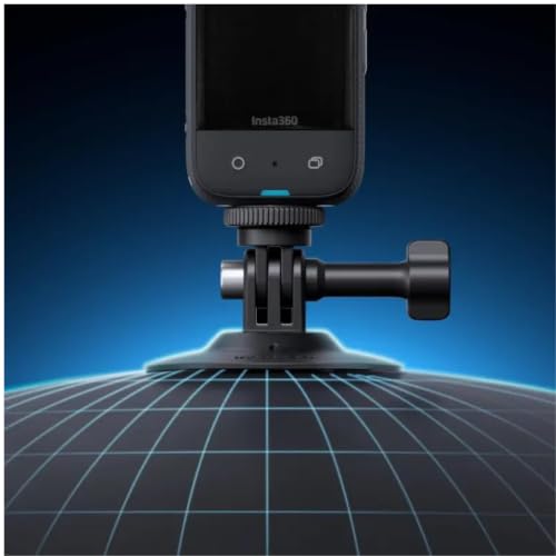 Image of Flexible Adhesive Helmet Mount Base for Insta360 X5, X4, X3, X2, Ace Pro & Ace, Curved Stick-On for Cycling, Biking, Skiing & Motorcycling (Action Camera Helmet Mount Base)