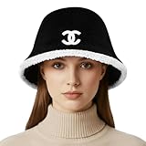 Verdicken und Warmen Fischerhut für Damen Herren,Sonnenhut mit breiter Krempe für...