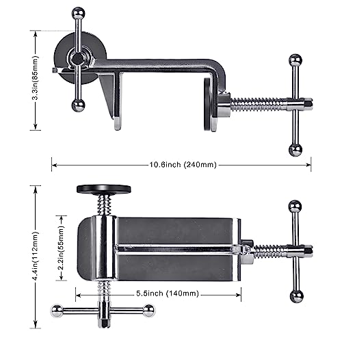 Insaga Deck Board Bender Decking Tool, All-Steel Decking Board Straightening Tool, Lever Deck Board Bending and Locking Tool, for Quick and Labor-Saving to make Tight and Straight Deck Installation - Image 5