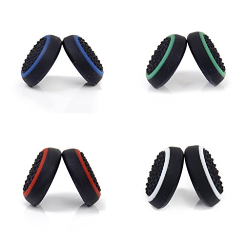 4 Paires Jeu Casquette Joystick Thumbstick Casquettes Pour Xbox One Ps4 Manette Cover