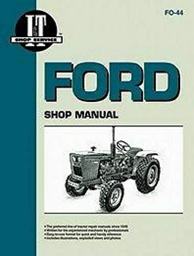 1100,1110,1200,1710,1910 Made, Compatible with Ford I&T Shop Service Manual