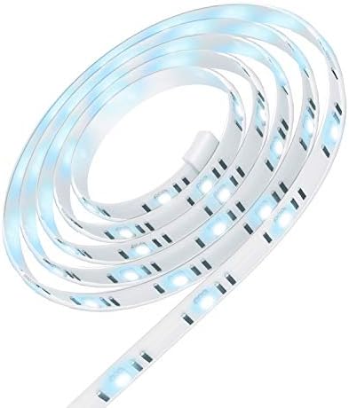 Dimmable Smart LED Light Strip, Aicliv Wi-Fi RGB Strip Lights Compatible with Alexa and Google Assistant, Smartphone App Remote Controlled, USB Powered TV Backlight Kit, 16million Color, 6.5FT/2M