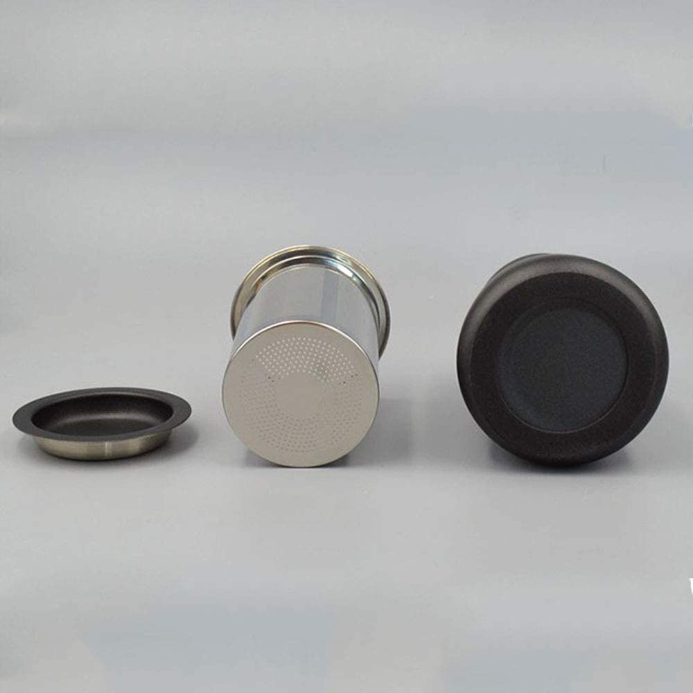 PURRL Kaffeesiebpulver Schleiffilter Pulverpulver Kaffeezubehör Edelstahl 304 in Lebensmittelqualität zum Sieben von Kaffeepulver Schwarz Little Surprise