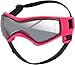 FORZENA Dog Goggles Summer UV Protection for S M Breed Dog Cool Sunglasses Windproof Anti-Fog Dustproof Snowproof for Outdoor Riding Driving with Adjustable Straps (Pink)