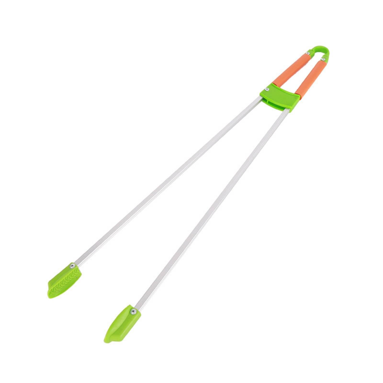 Aluminum Alloy Garbage Grabber 90 Cm Long Handle Trash Grabber Eco-Friendly Garbage Picker Lightweight for Sanitation Workers, Cleaners, Street Cleanup, Green-image-25