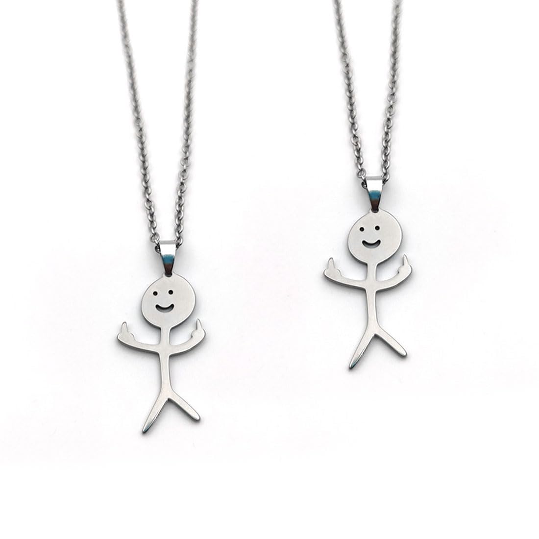 Zysta BFF Collana Amicizia per 4 Migliori Amiche in Acciaio Inox - Ciondolo Cuore Spezzato Incisione Nomi Personalizzate Iniziali - Puzzle Divisi per Sorelle Famiglia (Argento