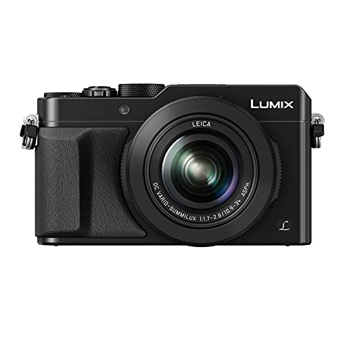 Image of Panasonic LUMIX LX100 4K Point and Shoot Camera, 3.1X Leica DC Vario-SUMMILUX F1.7-2.8 Lens with Power O.I.S., 12.8 Megapixel, DMC-LX100K (USA Black)