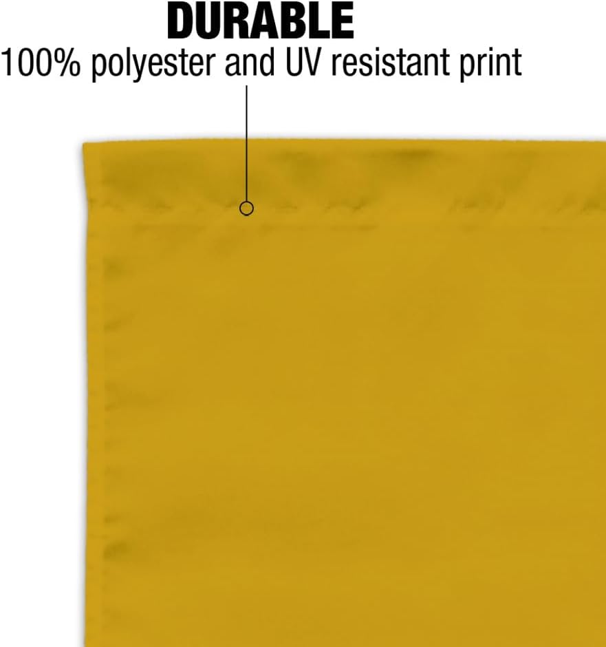 UC Davis Secondary Logo Garden Yard Flag - Image 3