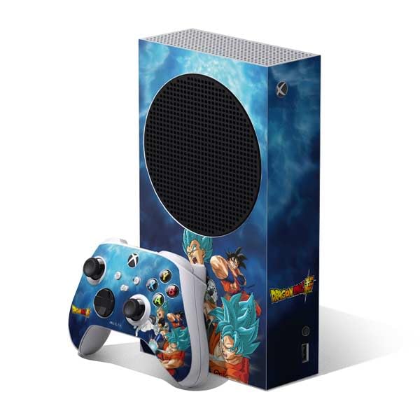Skinit Decal Gaming Skin Compatible with Xbox Series S Bundle - Officially Licensed Dragon Ball Super Goku Vegeta Super Ball Design