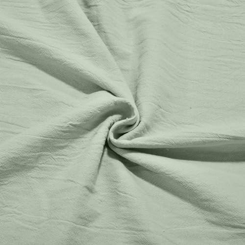 2026 - Camisa de lino de color liso para hombre, manga corta, camiseta de playa con cuello redondo, camiseta para hombre, sexy, camiseta de tirantes para hombre, verde, 3XL