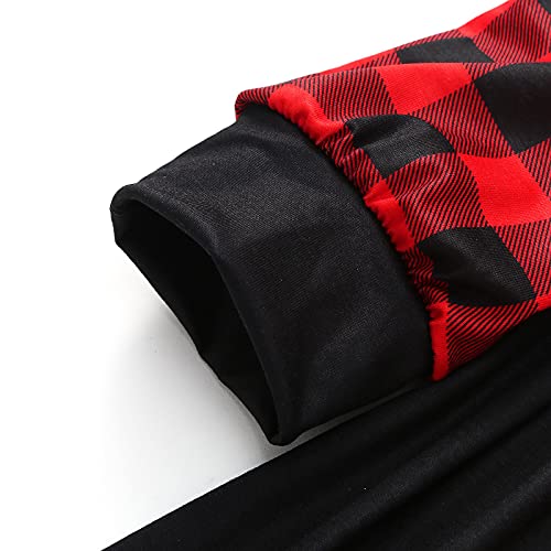 Pijamas de Navidad para la familia el regalo perfecto de algodón suave y diseño feliz 5