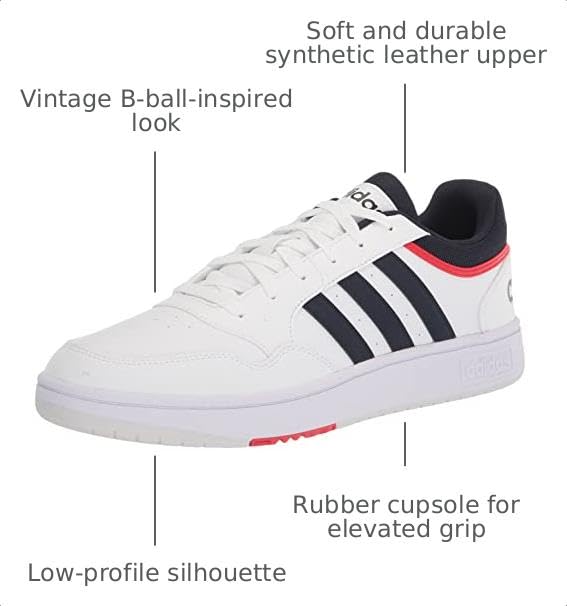 Image of adidas Unisex -Adult Hoops 3.0