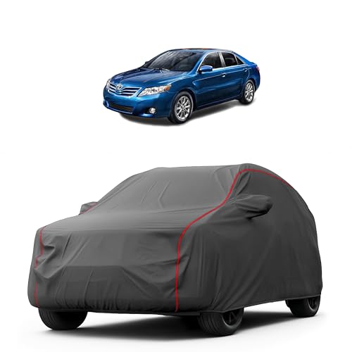 Image of Heavy-Duty Car Cover for Compatible with Toyota Camry (2002 to 2025 All Models) Deluxe Car Protection Cover - Waterproof & UV-Resistant All-Season Exterior Protection